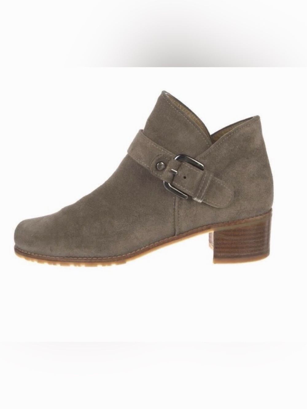 Stuart Weitzman Dude Suede Ankle Tan Booties Size 7